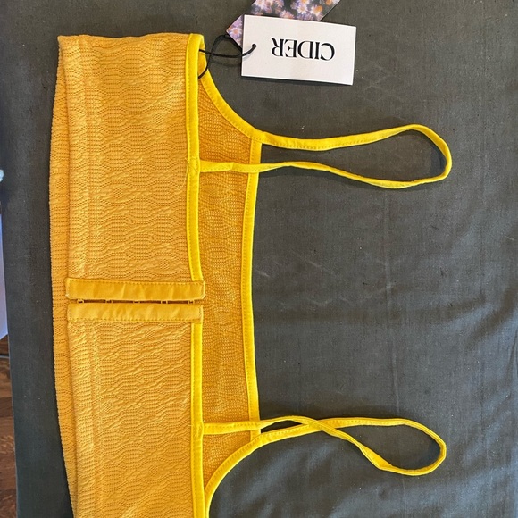 NWT Cider Solid Texture Tank Top & Slit Skirt Set - Picture 4 of 11